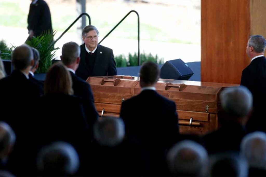 Reverend Billy Graham Laid To Rest