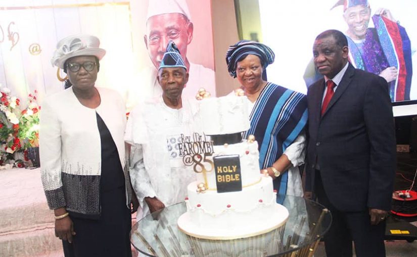 God’s General, Rev. Farombi, Turns 85