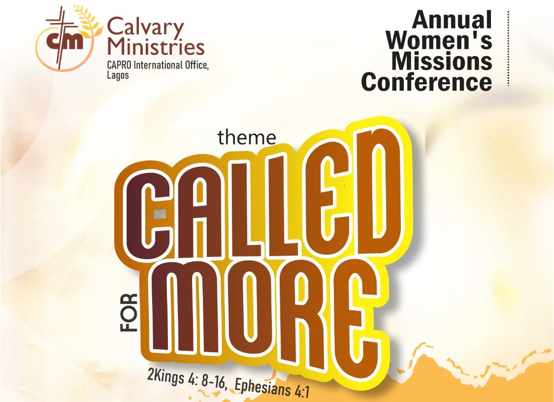 CAPRO Set To Host 2026 Women’s Missions Conference In Lagos