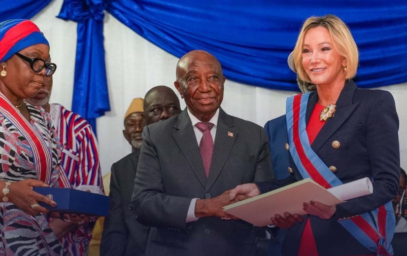 Pastor Paula Receives Liberia’s Grand Band Star Of Africa Award